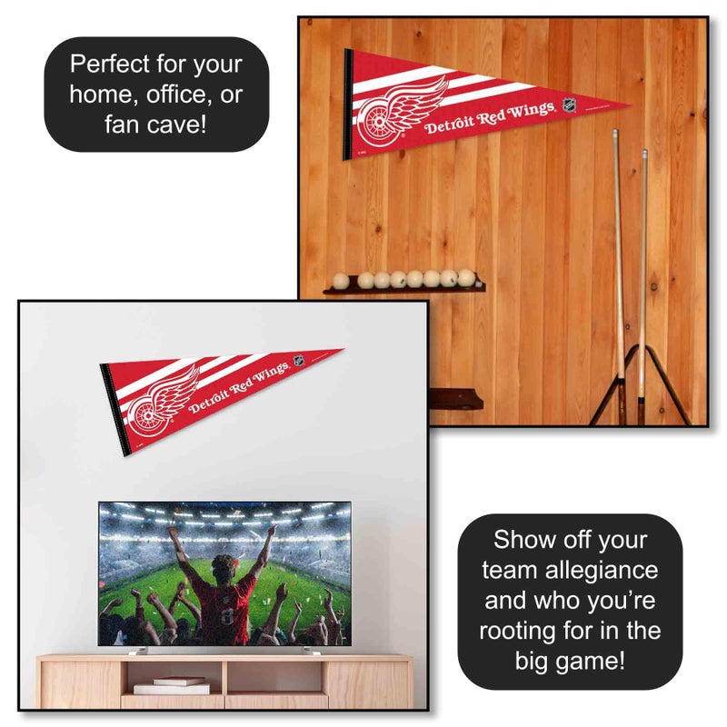 WinCraft Detroit Red Wings Pennant - Image 3